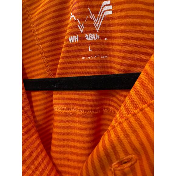 Whataburger Employee Orange Shirt Size XL Collared Short Sleeves Polo Uniform - Picture 4 of 6